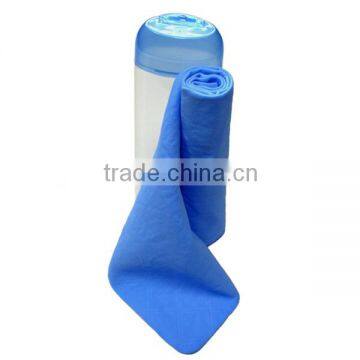 super absorbent anti-bacterial embossed PVA cooling towel