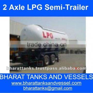 2 axle LPG Semitrailer