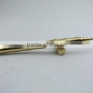 Bamboo Shape Pen,metal Bamboo Pen,golden Bamboo Pen