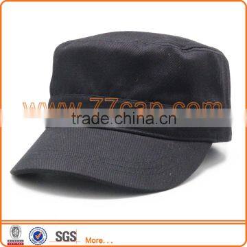 Custom blank 100% cotton military hat