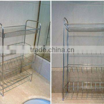 stainless steel bathroom rack