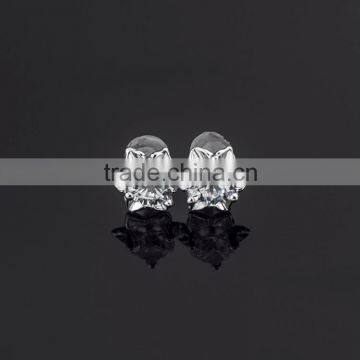 Fashion Jewelry Wholesale 925 Sterling Silver AAAAA Cubic Zirconia Stud Earring photo-3