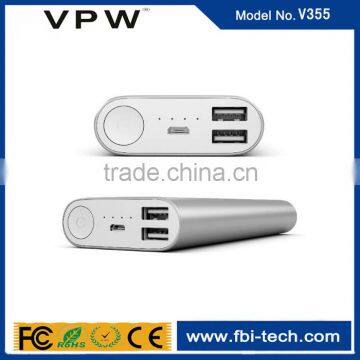 Rechargeable xiaomi high capacity 10000mAh power bank