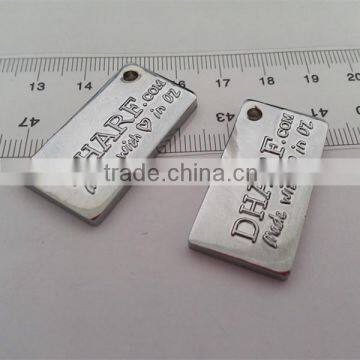 manufacturer custom metal label/metal logo label