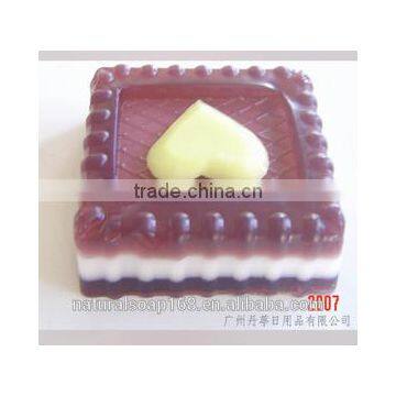 beauty cream heart cake shaped soap