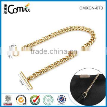 Bag Accessories Decorative Gold Metal purse chain