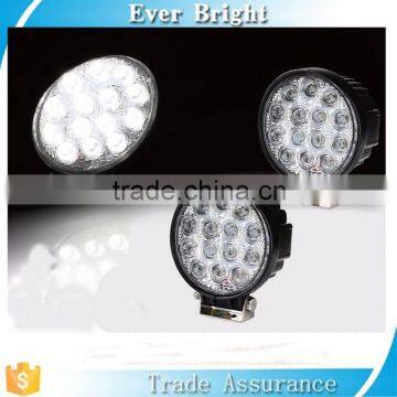 4X4 off road 42w led work light for truck trailer boat motorcycle 12v 24v fog lights 4.5inch led driving light