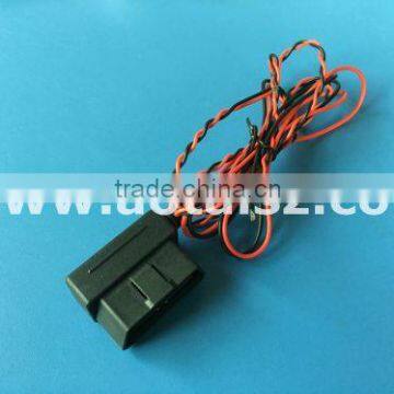 OBDII MALE POWER & GROUND WIRE CABLE 2 WIRE