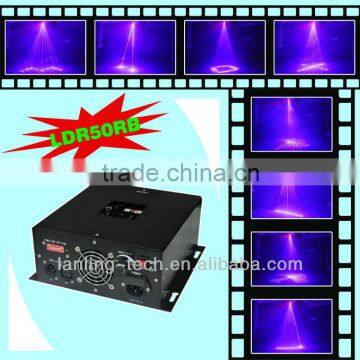 5W Rose single tunnel fat beam DJ laser light