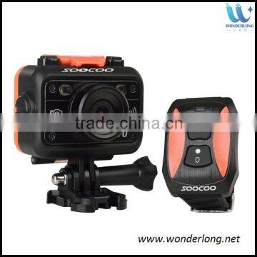 1.5 Inch TFT LCD 30-Meter waterproof Ultra HD 4K extreme sports action video camera with Wi-Fi action camera hd 60fps