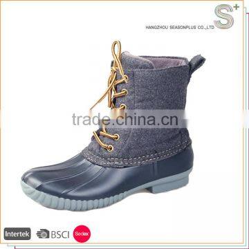 Professional Oem/Odm Factory Supply 100% waterproof duck rain boots