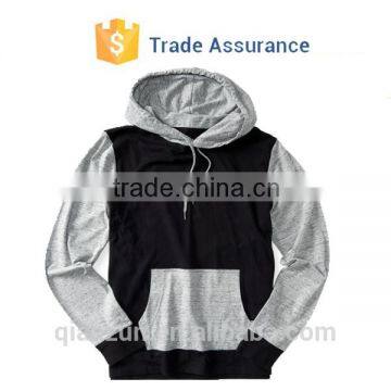 Custom wholesale plain black gret fleece sweatshirt hoodie manufacturer