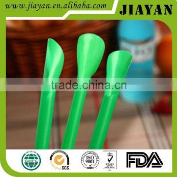 funny plastic drinking spoon straw