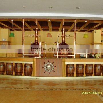 Pub beer brewery equipment Annual capacity of 500HL-2000HL