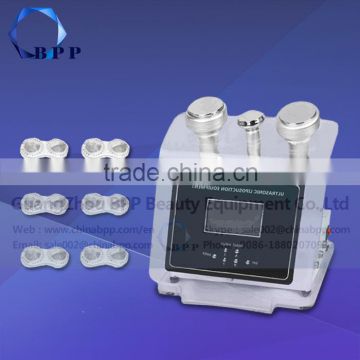 4 in 1 Portable Ultrasonic Vacuum RF Cavitation For Weight Loss Beauty Machine