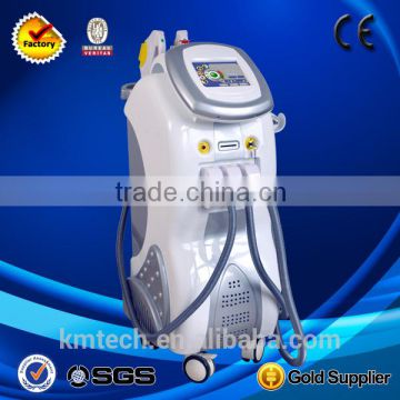 Pigmented Spot Removal HIgh Performance Ipl E-light Cavitation Rf Armpit / Back Hair Removal Yag For Tatoo Removal Acne Pigment Removal