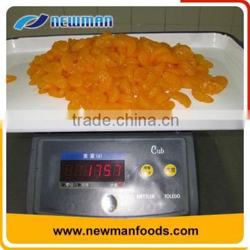 Fresh seasonal sweet orange material organic canned fruit mandarin orange