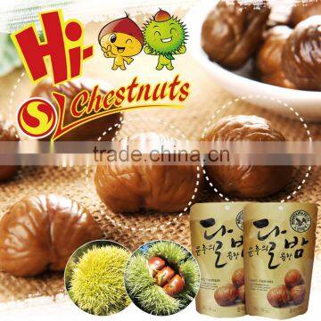 Organic HALAL and KOSHER Chinese Snacks---Ready to eat chestnuts snacks