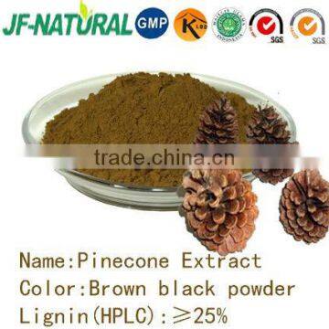 Natural Pinecone extract powder ISO, GMP, HACCP, KOSHER, HALAL certificated.