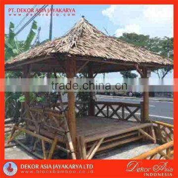 BAMBOO GAZEBO ROOF KNOCK DOWN SYSTEM, BAMBOO GAZEBO