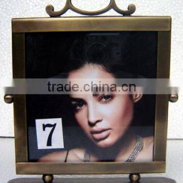 Manufacturer ANTIQUE BRASS PICTURE FRAME NEW STYLE