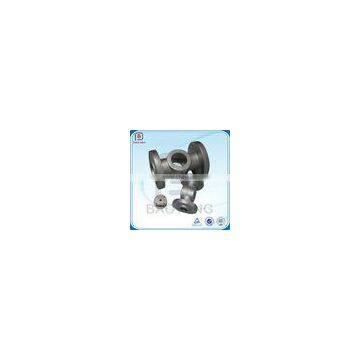 Custom green sand casting flanged check valve , valve body