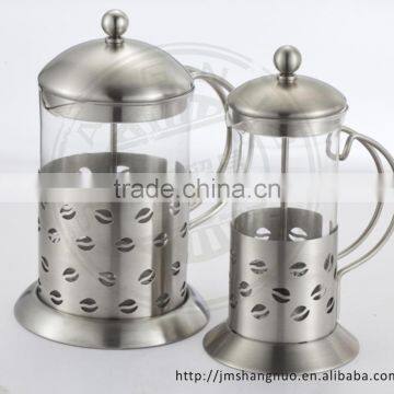 bean-shape stainless steel tea making device