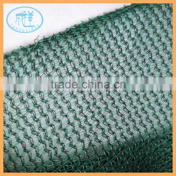 HDPE 160gs,m virgin material mono knitted green Shade netting