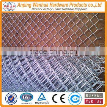 ISO 9001 certificate galvanized chain link wire mesh factory supplier