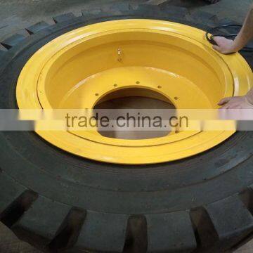 Jiujiu 3-pieces OTR steel wheel 19.5-35/3.5