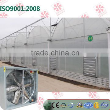 Tunnel film Greenhouse cooling system motor power Exhaust box Fan