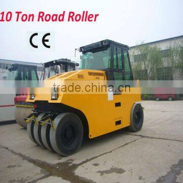 10 ton hydraulic pneumatic road roller in low price