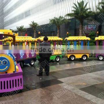 CE Approval Amusement Park, Trackless Fun Train, Christmas, Shopping Mall, Indoor Outdoor Use Mini Electric Train, photo-2