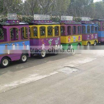 CE Approval Amusement Park, Trackless Fun Train, Shopping Mall, Indoor Outdoor Use Mini Electric Train, photo-2