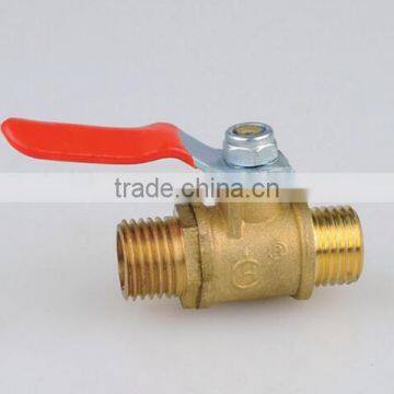 male straight ball valve