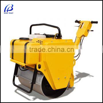 350kg 70HZ small walk-behind single Drum Road Roller with Honda engine