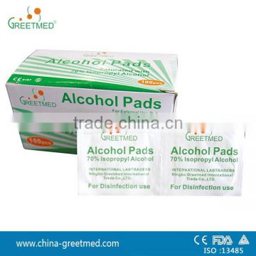 medical disposable sterile alcohol prep pad