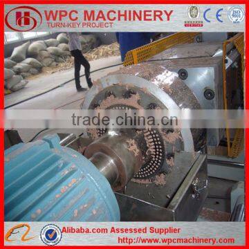 Double Screw WPC PE Granulating Machine Line photo-4