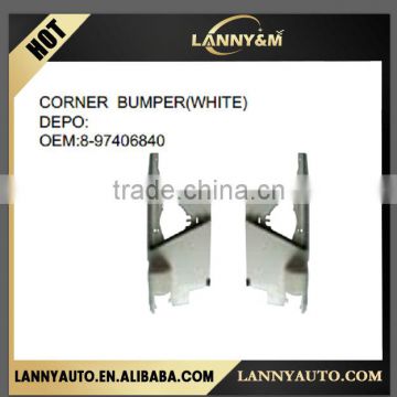 700p truck spare parts WHITE CORNER BUMPER 8-97406840 897406840