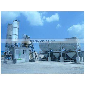 Mobile concrete batching plant