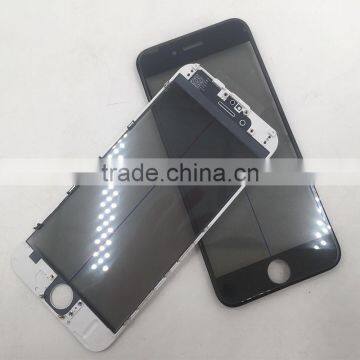 Glass Lens +Frame Bezel +oca +Polarizer Film for Iphone 6g 6p Glass With Frame With Oca Film With Polarizer Film for Refurbish photo-4