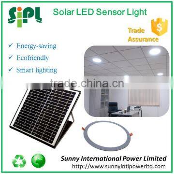Rechargeable Solar Indoor Day and Night Led Panel Stair Light With Motion Sensor photo-2