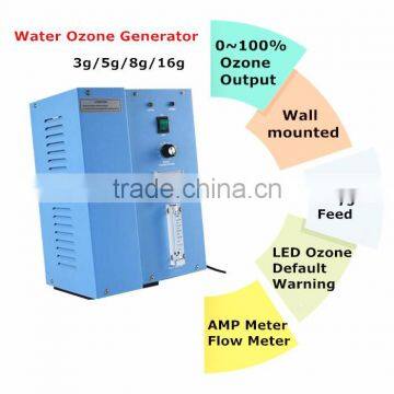 hydrogen water ozone generator 8g/h air cooled water filter purificador de agua