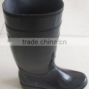 Cheap Black Pvc Working Rain Boots photo-3