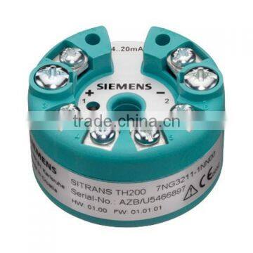 SITRANS TH200 Universal, supporting all common RTDs, thermocouples, resistance and millivolt-sensors