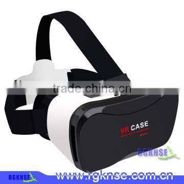 Fashion Style VR Case 2 Generation Virtual Reality 3D Glasses for IOS and Android Phone With Gamepad photo-3