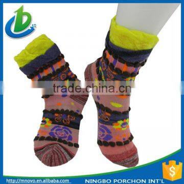 Wholesale custom vintage loose top women type socks