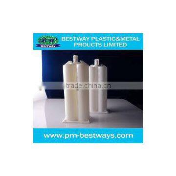 dispensing precision plastic AB glur cartridge barrel