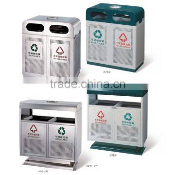 Outdoor Waste Cans Cantainer for Hotel Garden Park Hospital Airport School photo-5