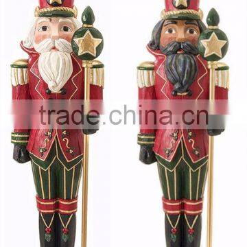 Custom Life Size Fiberglass Christmas Nutcracker Sculpture photo-2